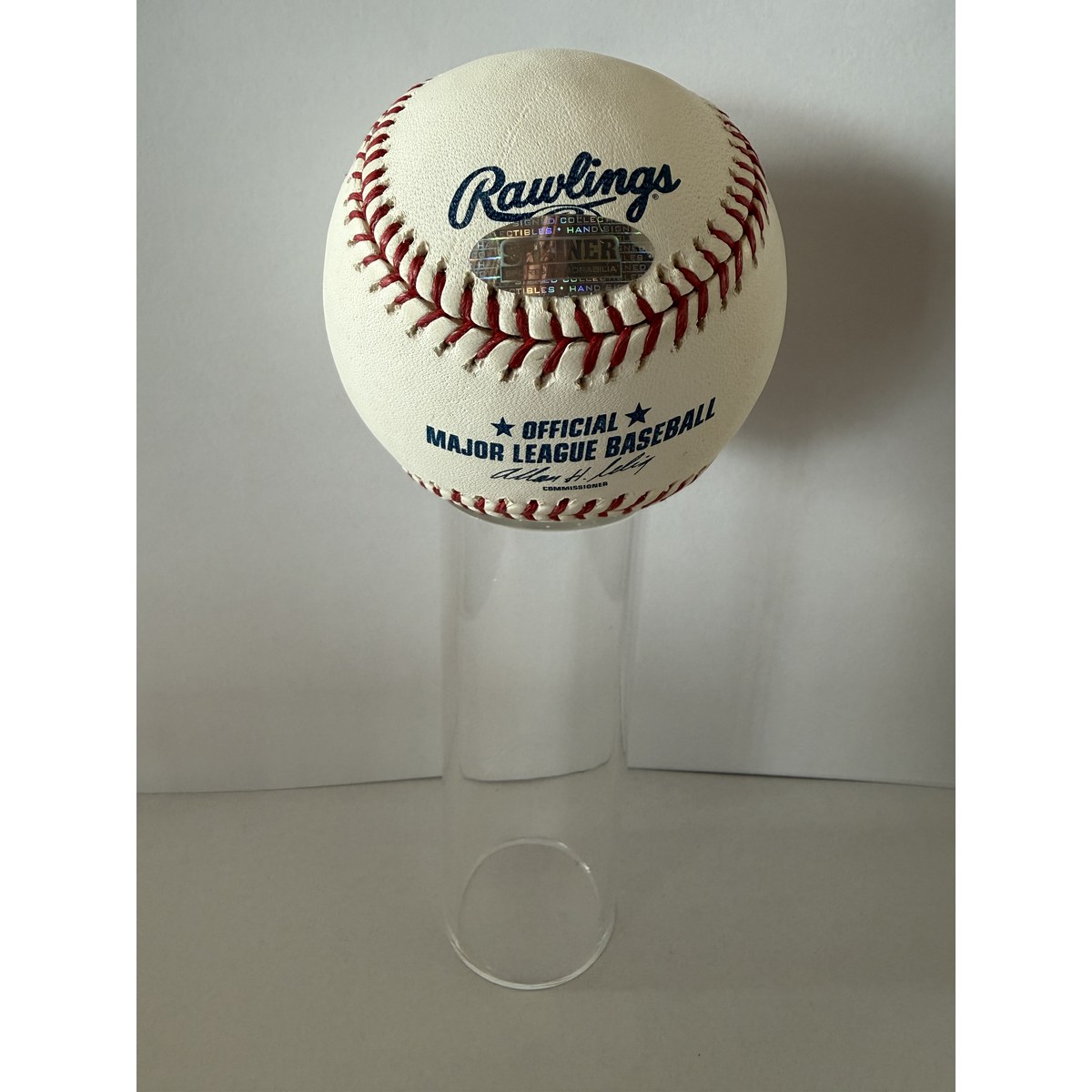 Bob Feller baseball COA sticker