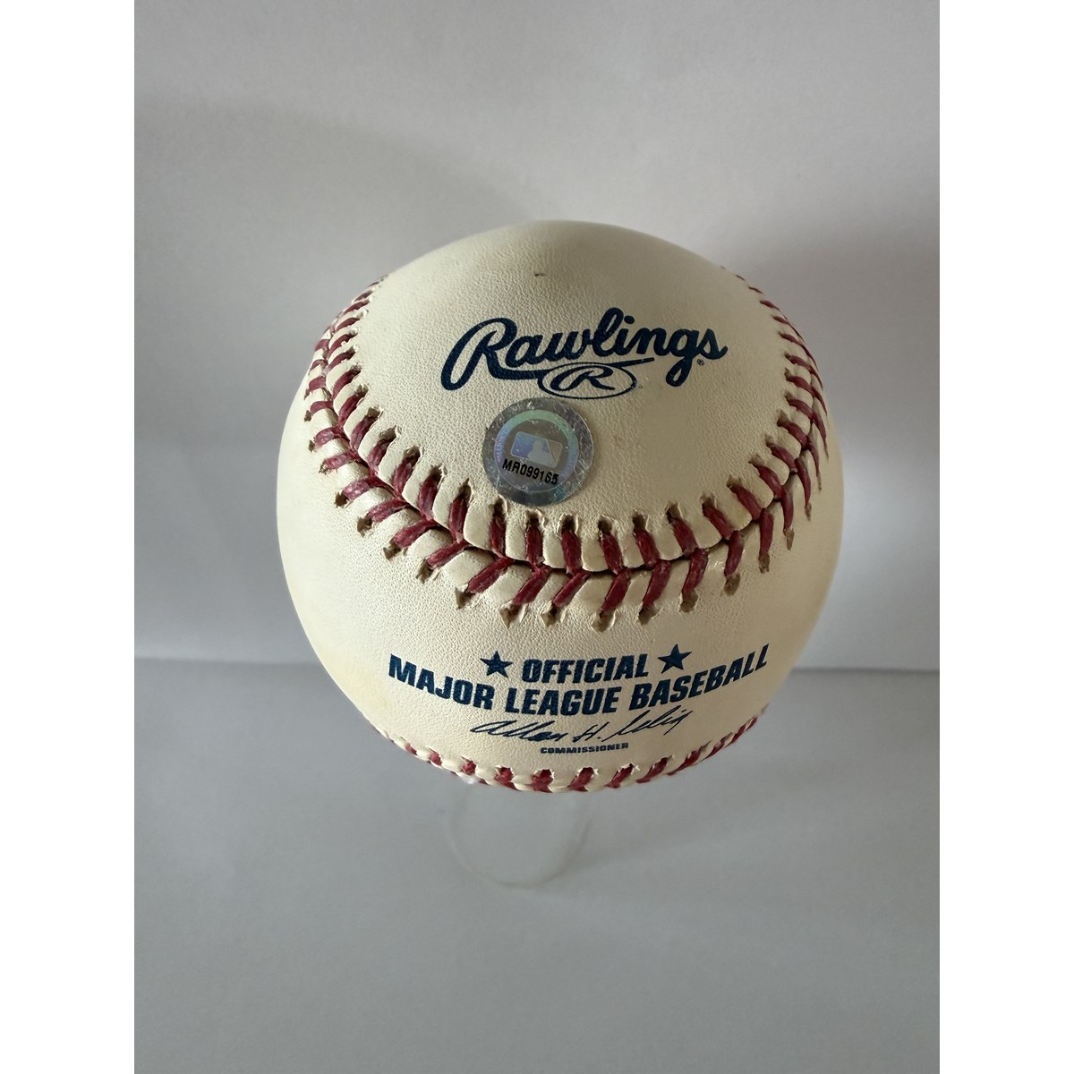 Dave Winfield baseball COA sticker