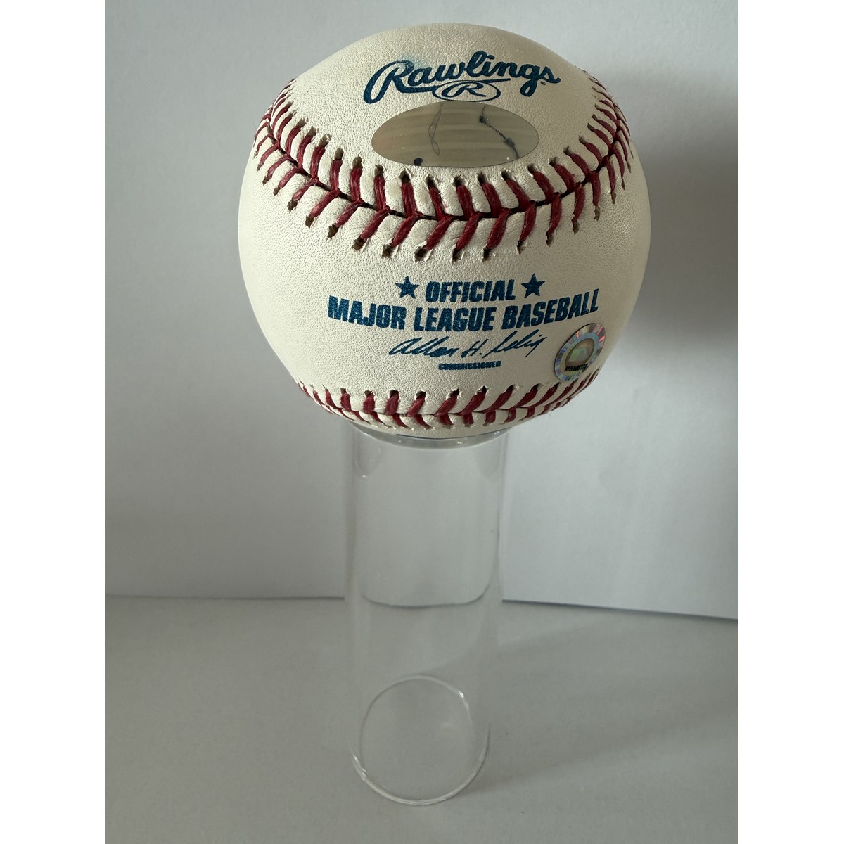 Don Mattingly baseball COA sticker
