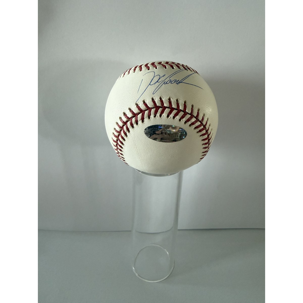 Dwight Gooden baseball COA sticker