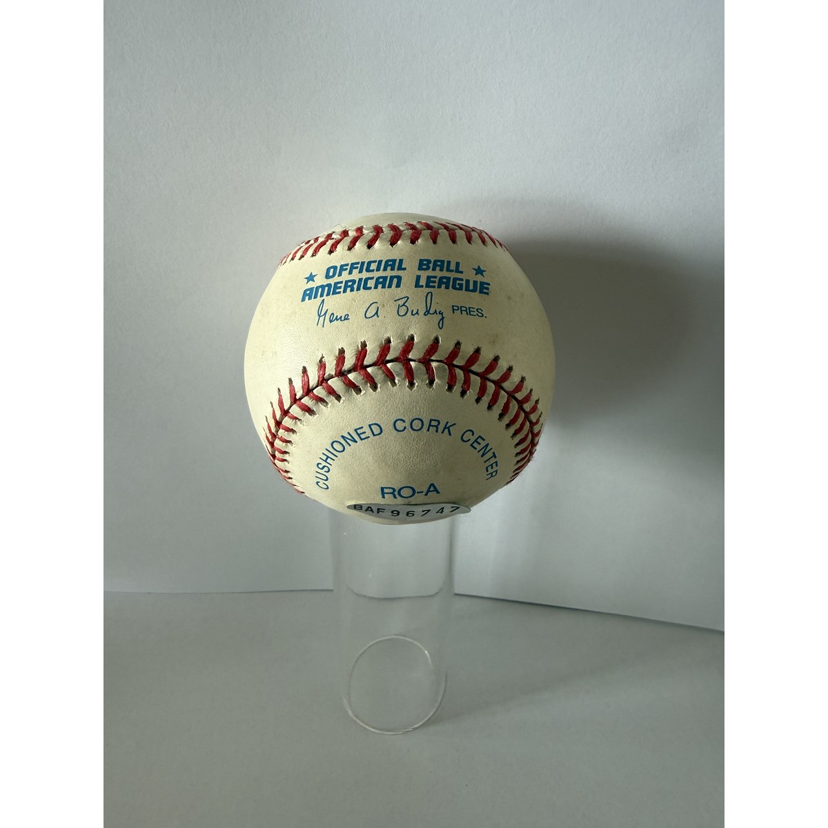 Ken Griffey Jr baseball COA sticker