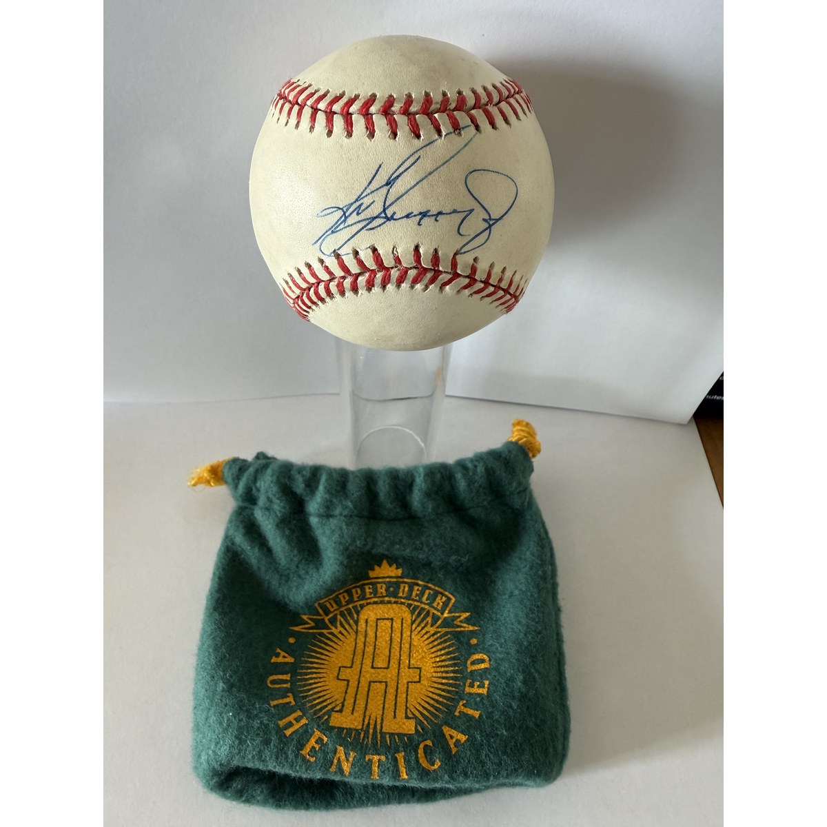 Ken Griffey Jr signed baseball