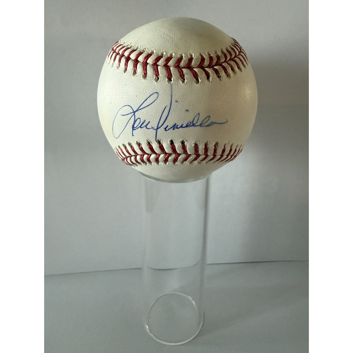 Lou Piniella signed baseball