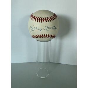 Mickey Mantle signed baseball