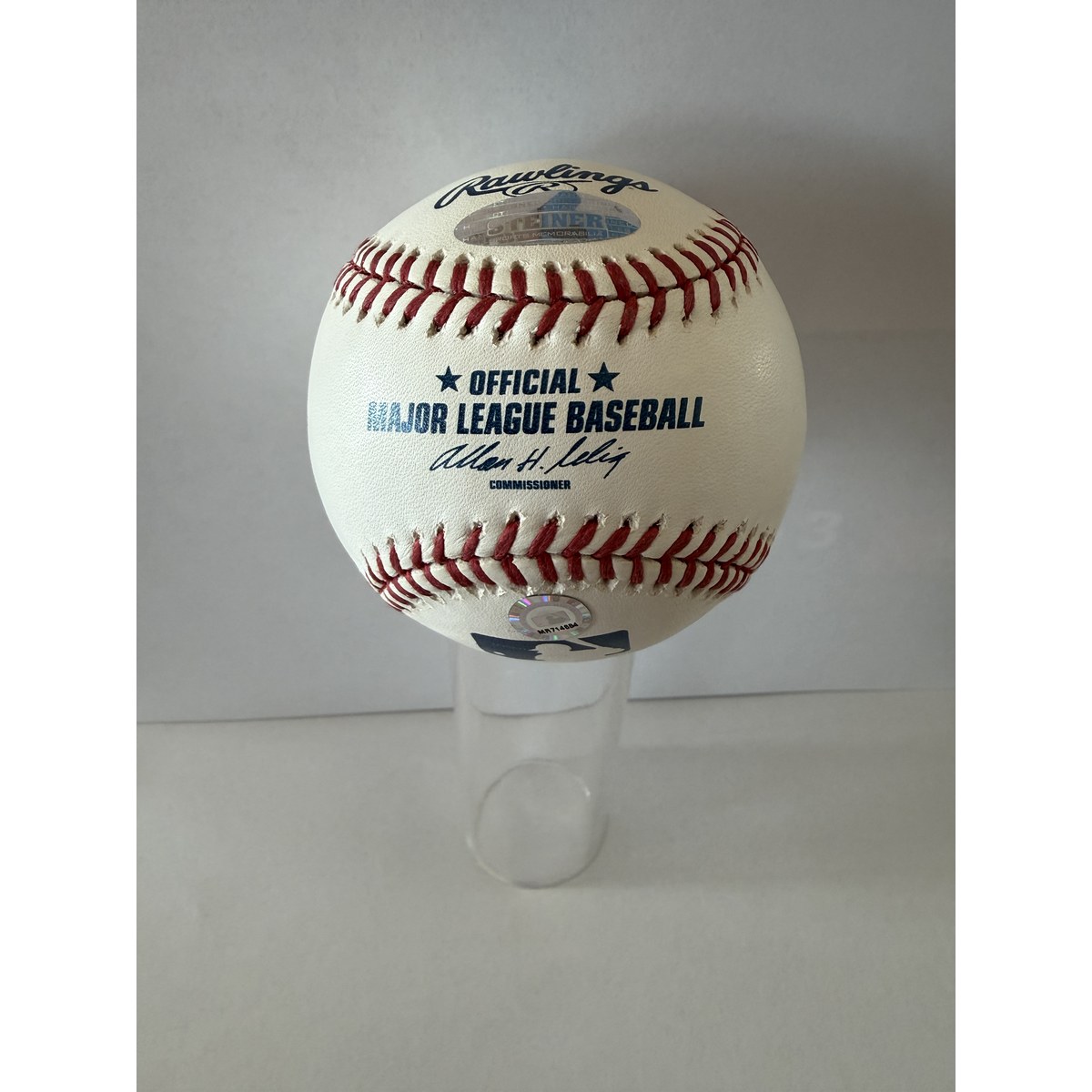 Ozzie Smith baseball COA sticker