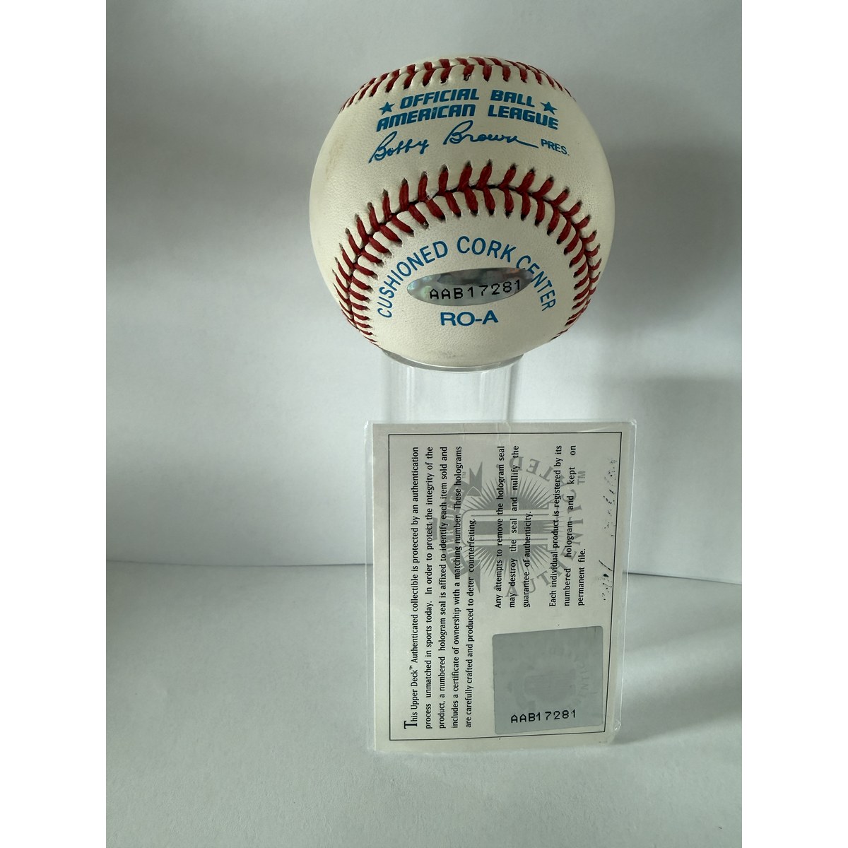 Paul Molitor baseball COA sticker