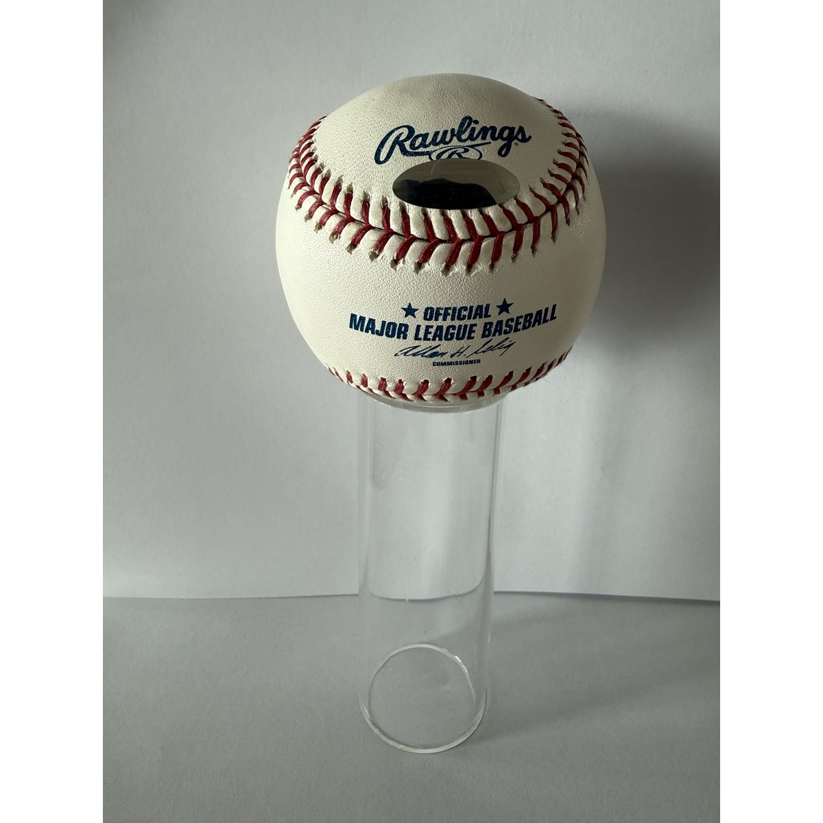 Reggie Jackson baseball COA sticker