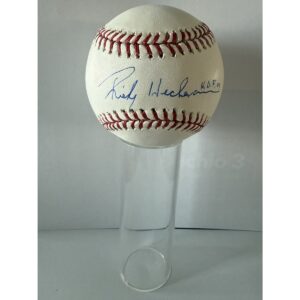 Ricky Henderson signed baseball