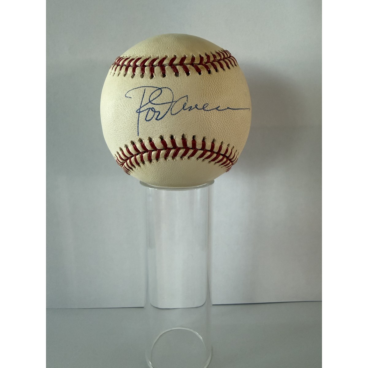 Rod Carew signed baseball