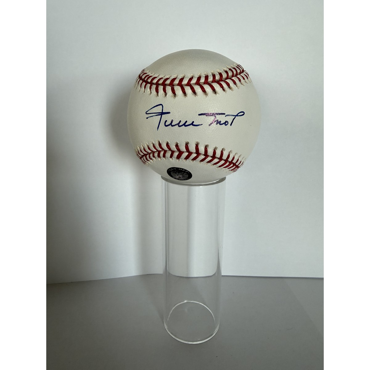 Willie Mays signed baseball