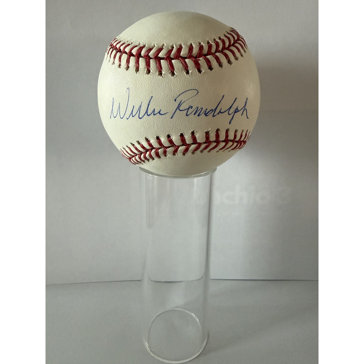Willie Randolph signed baseball