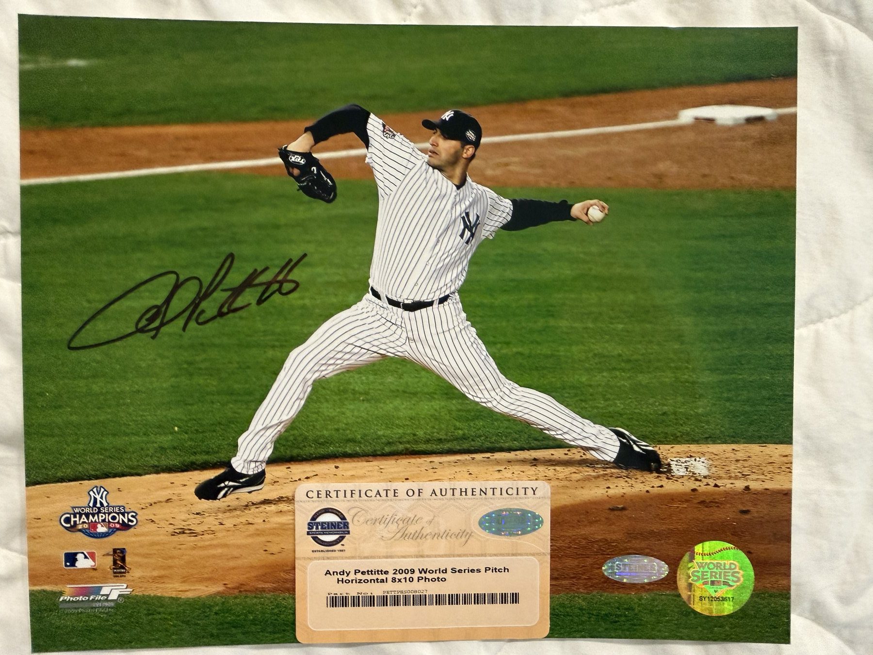 Andy Pettitte signed unframed Jersey New York Yankees (Steiner COA) - Image 3