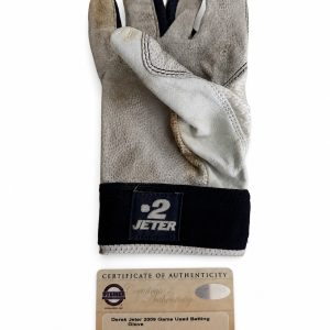 Derek Jeter Game Used Batting Glove New York Yankees