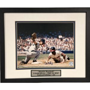 Don Mattingly signed 8x10 framed photo New York Yankees