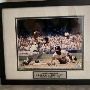 Don Mattingly signed 8x10 framed photo New York Yankees (Steiner COA)