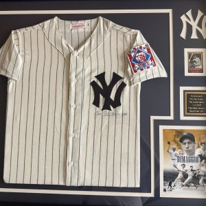 Joe Dimaggio framed Jersey New York Yankees