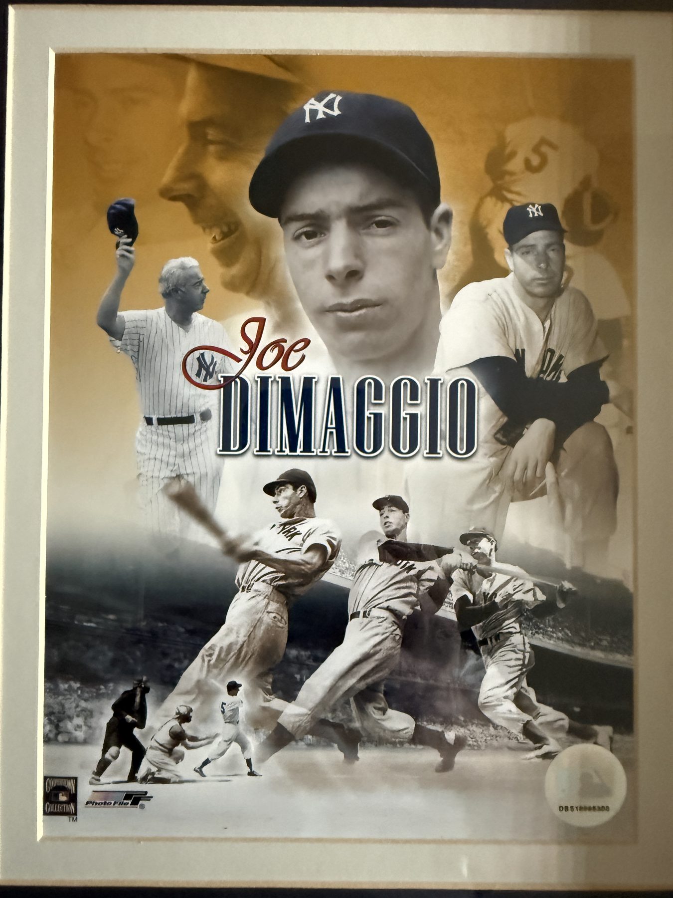 Joe Dimaggio framed Jersey New York Yankees - Image 4