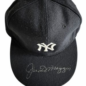 Joe Dimaggio signed Hat New York Yankees
