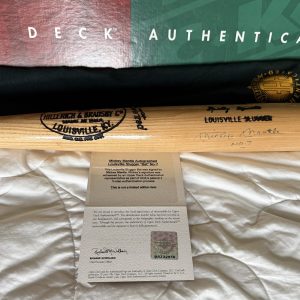 Mickey Mantle signed Louisville Slugger Bat New York Yankees w/ Box